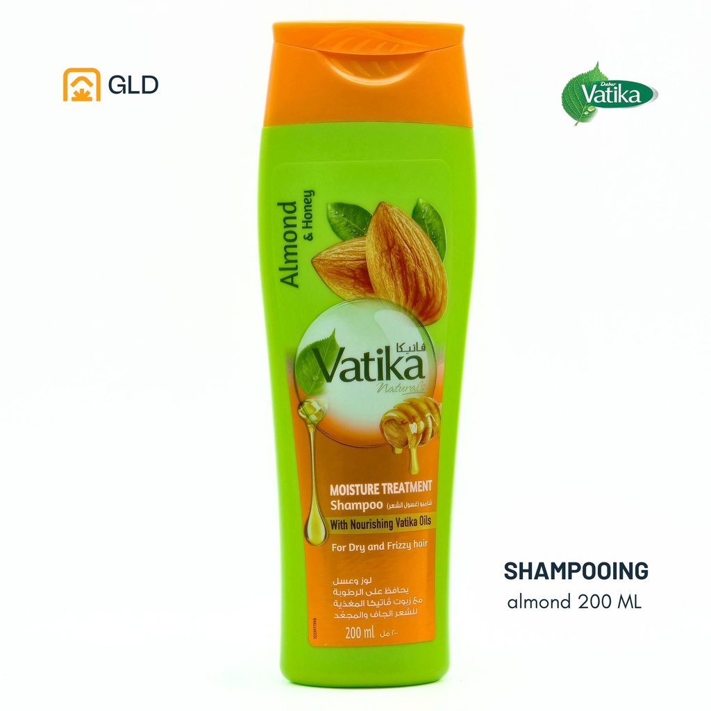 Shampooing Vatika Almond & Honey 200Ml