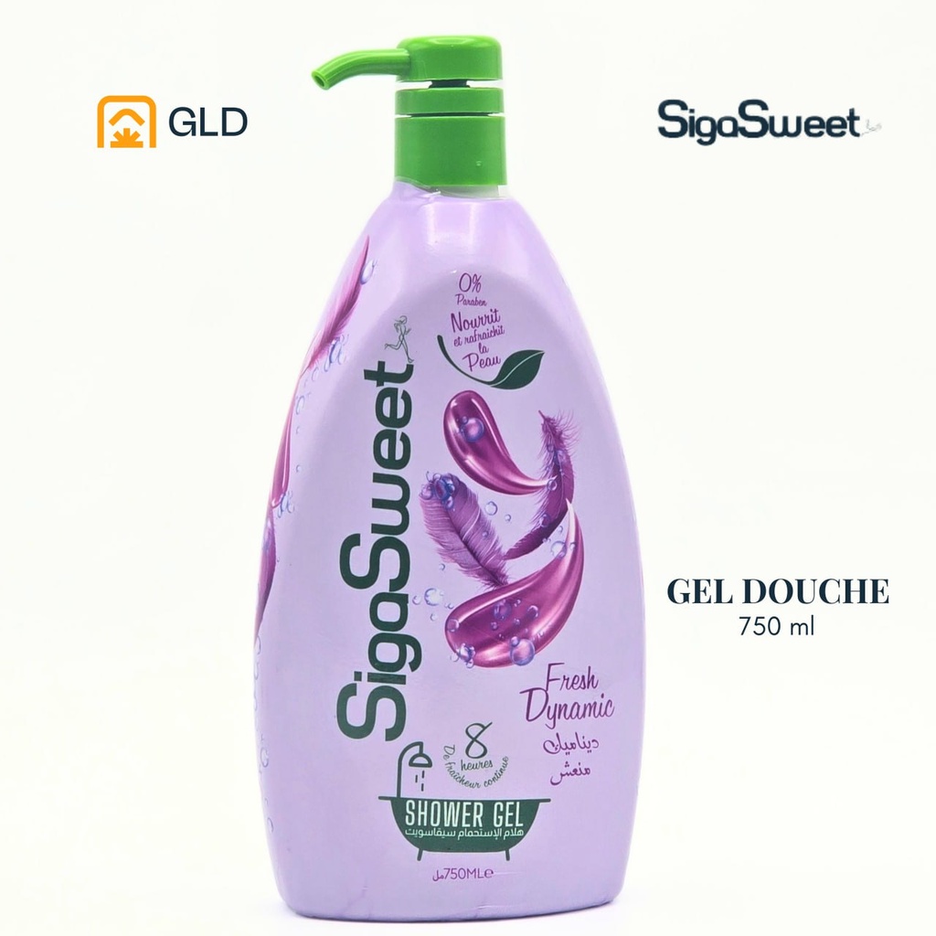 Sigasweet Shower Gel Fresh Dynamic 750 Ml