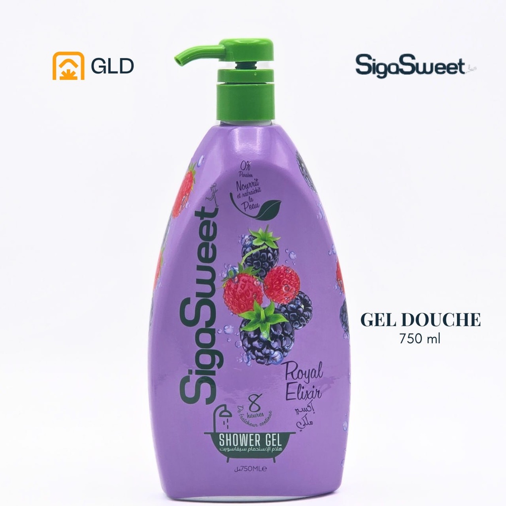Sigasweet Shower Gel Royal Elixir 750 Ml