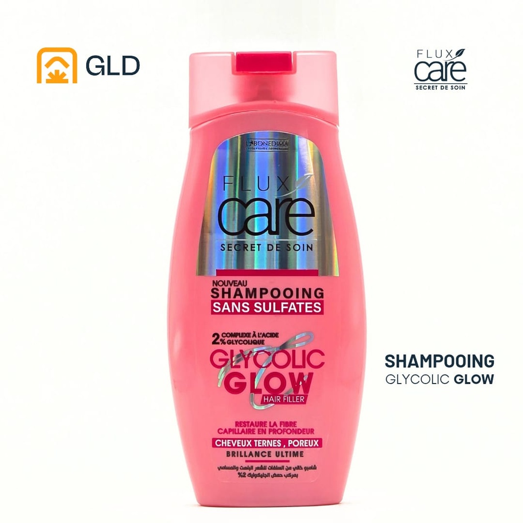 Shampooing Flux Care Sans Sulfates Glycolic Glow 265 Ml