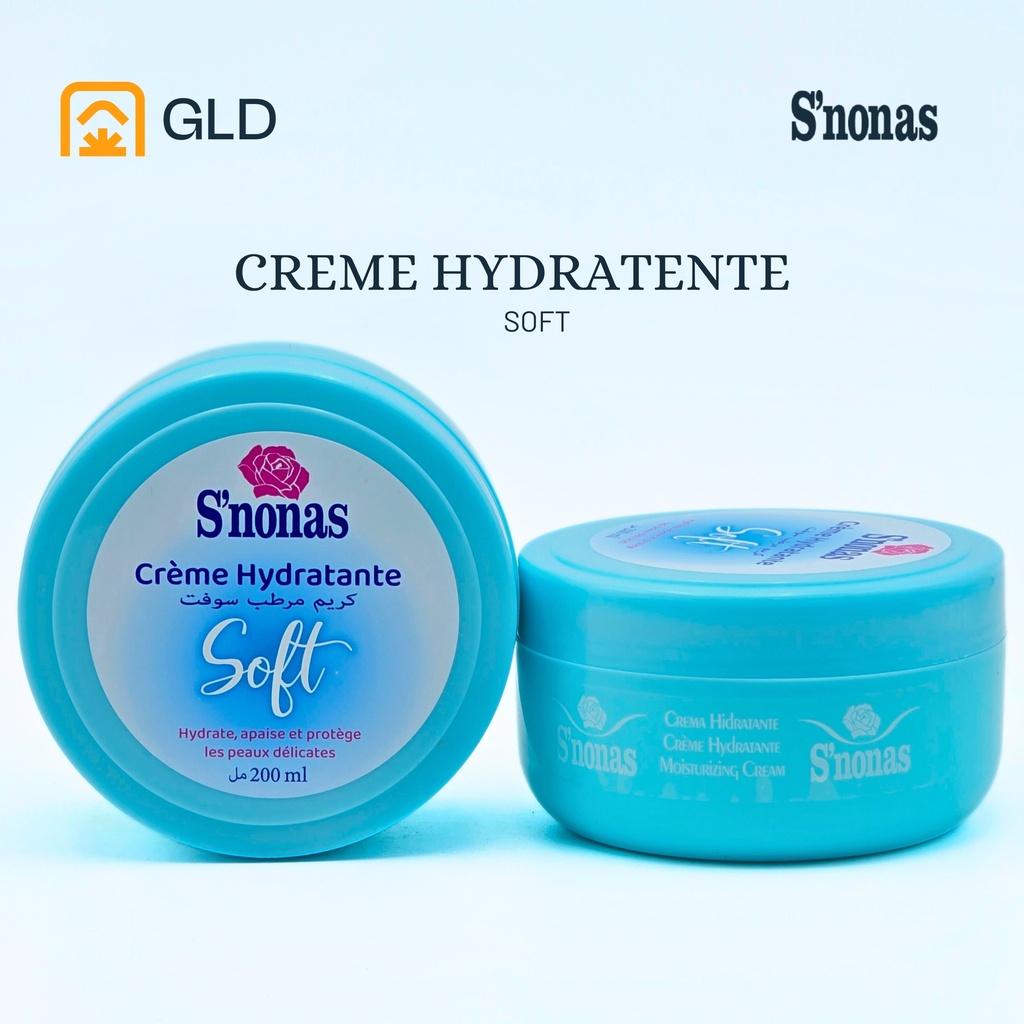 Creme Hydratante Douce (Soft) S'nonas 200 Ml 