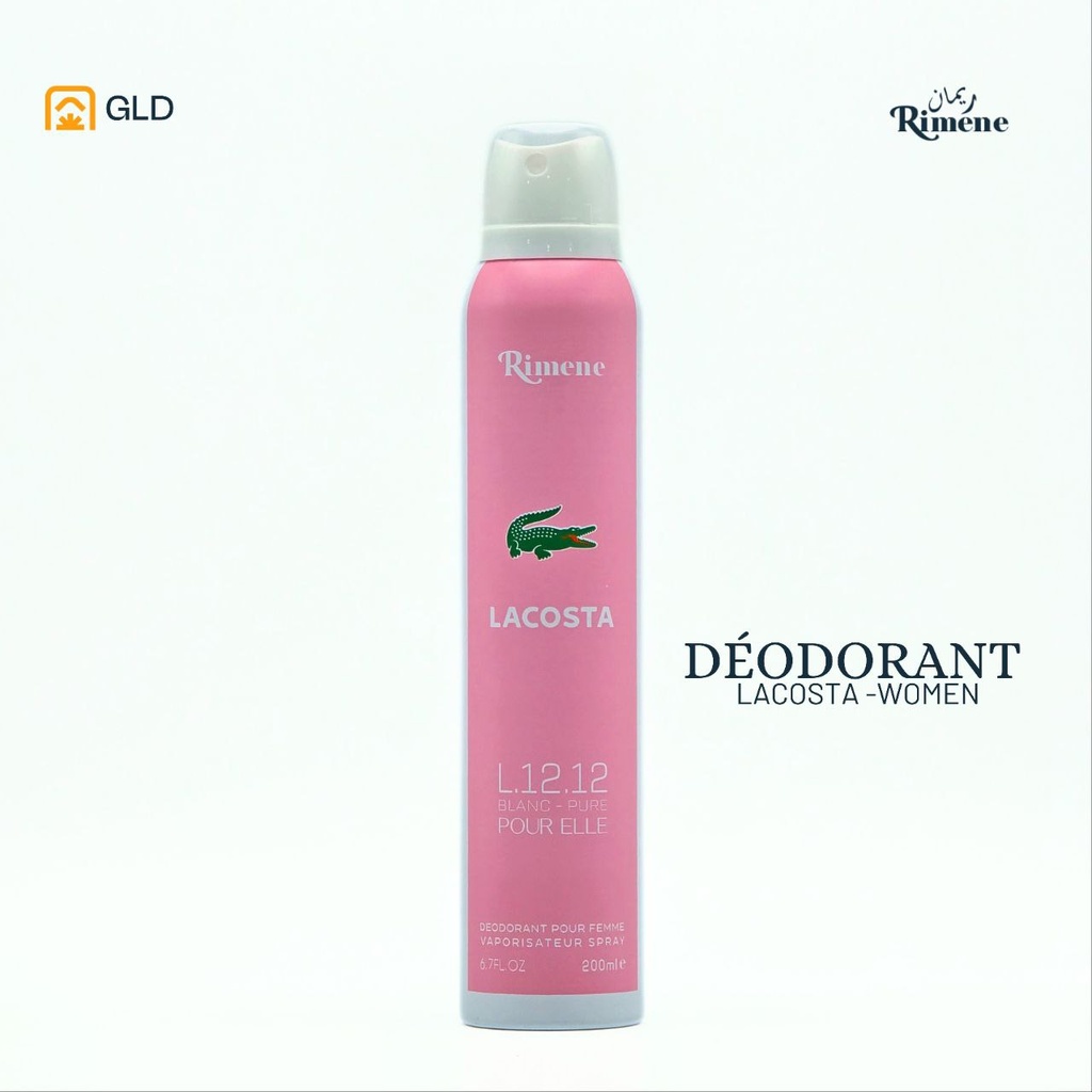Deodorant Rimene Lacosta Women Standard 200 Ml 