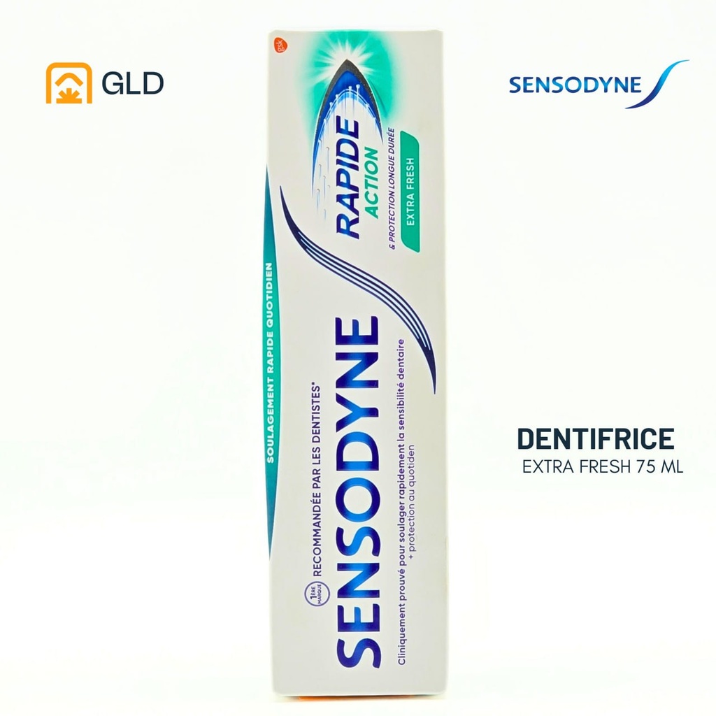 Dentifrice Sensodyne Rapide Action - Extra Fresh 75 Ml