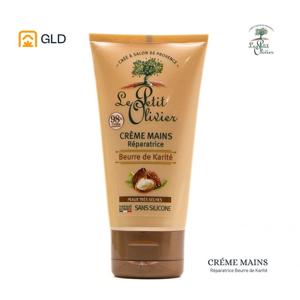 Creme Mains Reparatrice Le Petit Olivier Beurre De Karite 75 Ml 