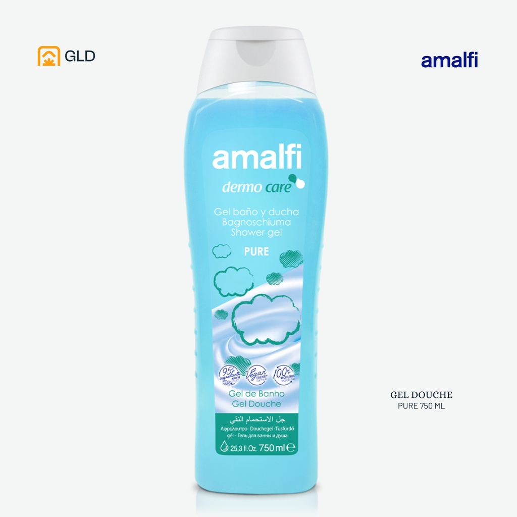 Gel Douche Amalfi Pure 750 Ml