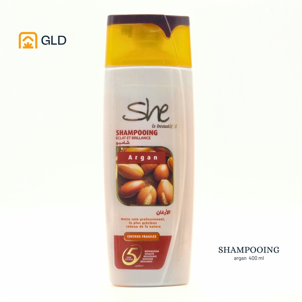 Shampooing She Argan 400 Ml 