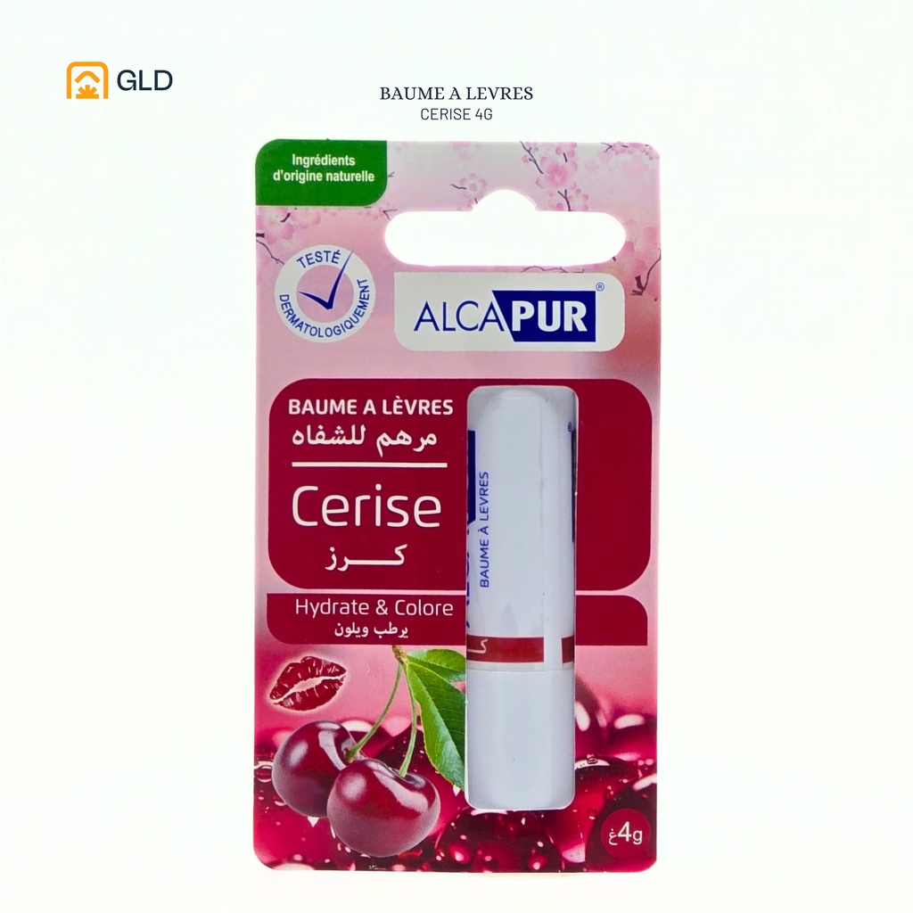 Stick Levres Hydratant Alcapur Cerise