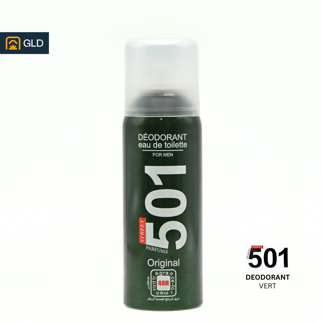 Deodorant 501 Homme  Vert 200 Ml 