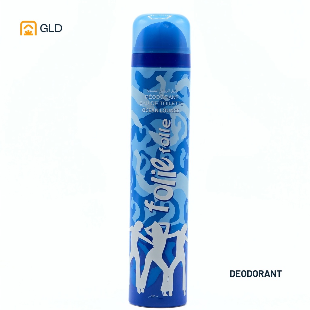 Deodorant Folie Folle Bleu 200 Ml   