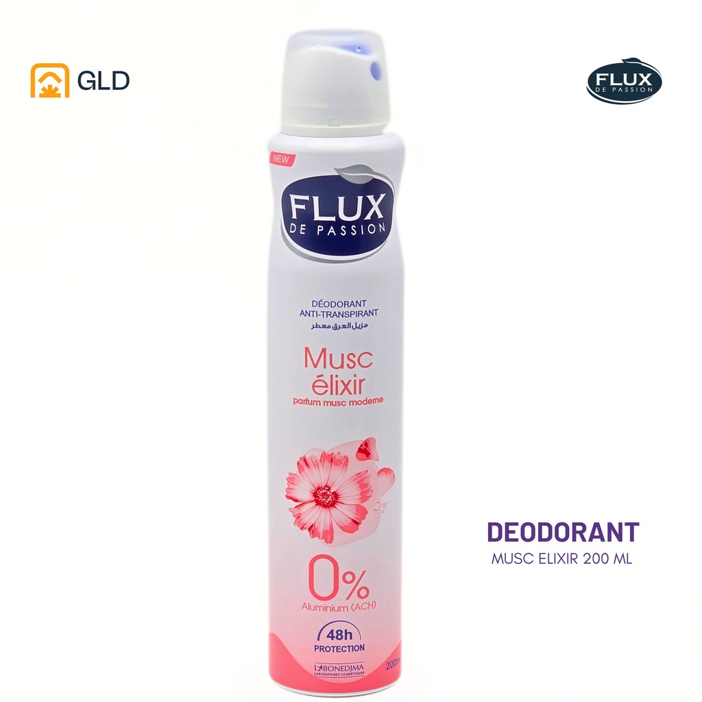 Deodorant Flux Femme 200 ml Musc Elixir